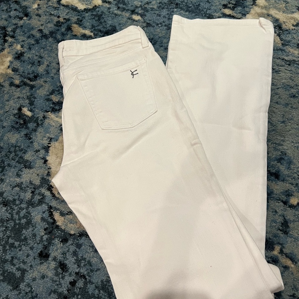 DAVID KAHN EMILY BOOTCUT WHITE JEAN